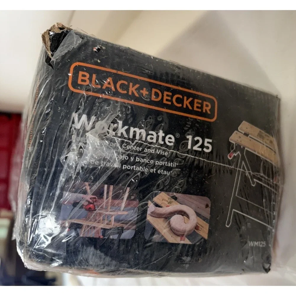 BLACK & DECKER WORKMATE 125 PORTABLE WORKCENTER and‎ VISE NEW